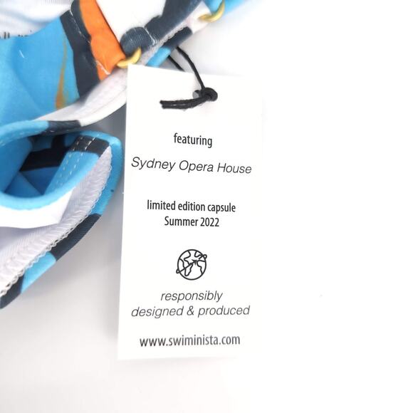 Swiminista x James Peter Henry Sydney Opera House Print Wise Bottom Size XS NWT - Picture 8 of 16